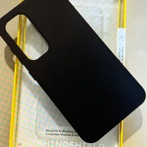 Black Phone Case with MagSafe Compatibility